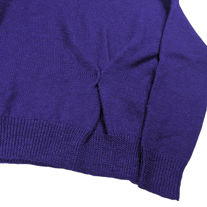 DRIES VAN NOTEN Front Design Wool Sweater Size S