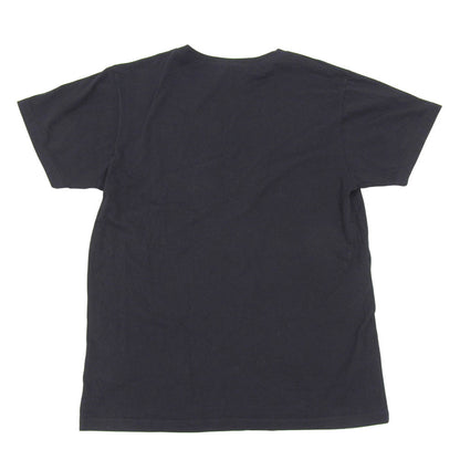 GUCCI Logo Short Sleeve T-Shirt Black Size S