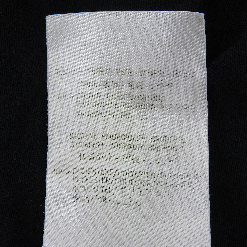 GUCCI Logo Short Sleeve T-Shirt Black Size S