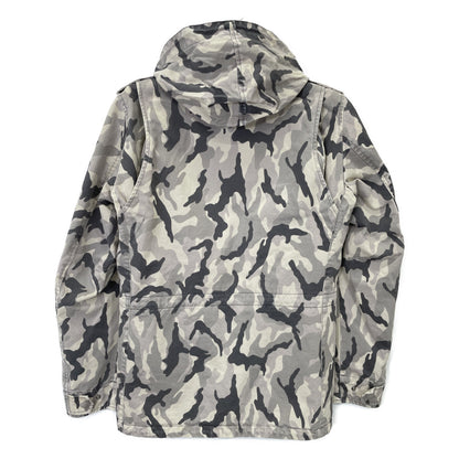 HERNO FI0044U Camo Field Jacket Black/White Size 44