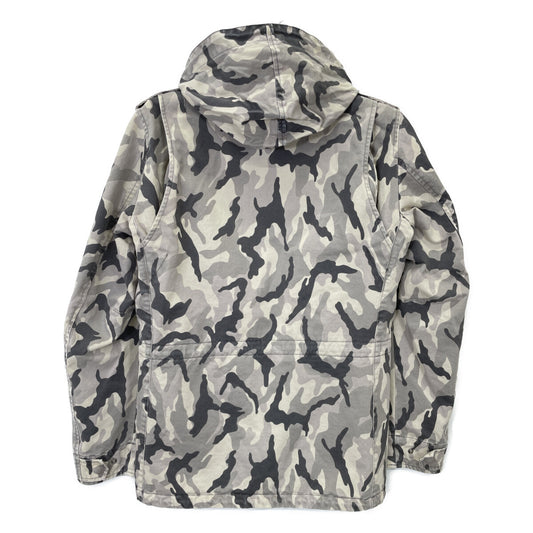 HERNO FI0044U Camo Field Jacket Black/White Size 44
