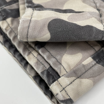 HERNO FI0044U Camo Field Jacket Black/White Size 44