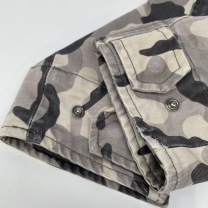 HERNO FI0044U Camo Field Jacket Black/White Size 44