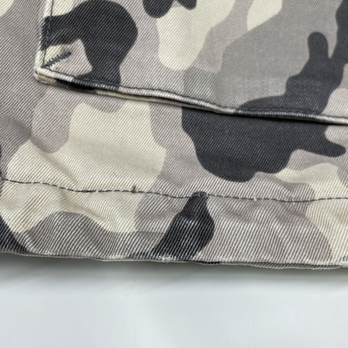 HERNO FI0044U Camo Field Jacket Black/White Size 44