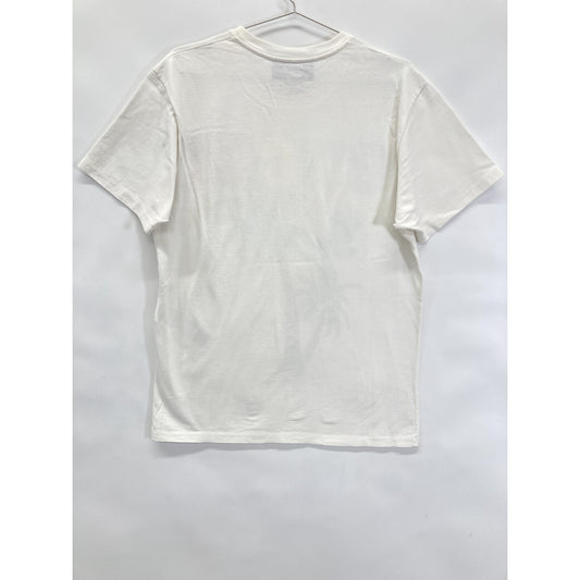 GUCCI Multicolor Cotton Print T-Shirt Off-White Size XXS