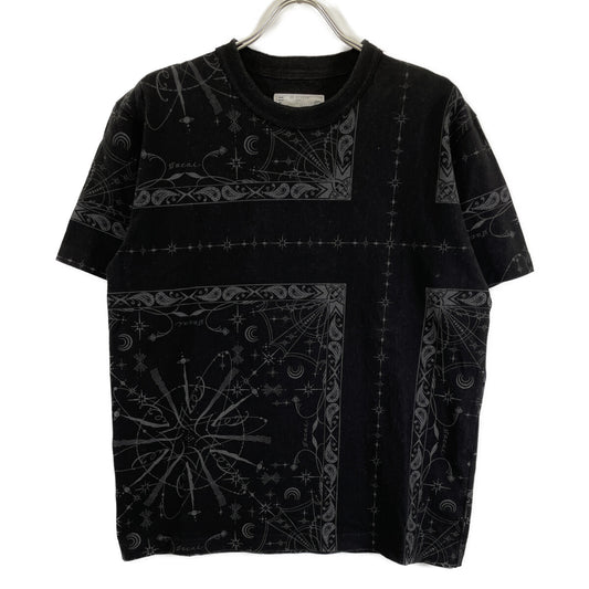 Dr.Woo x sacai Bandana Print T-Shirt Black Size 2