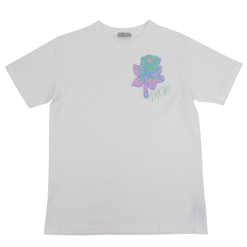 DIOR Cotton White T-Shirt Size XS