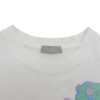 DIOR Cotton White T-Shirt Size XS