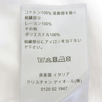 DIOR Cotton White T-Shirt Size XS