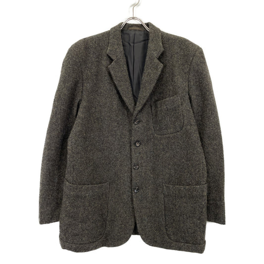 COMMEdesGARCONS HOMME Wool Khaki Melange Blazer Size Ⅿ