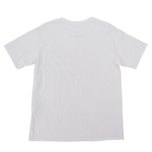 CELINE Cotton Logo T-Shirt White Size M