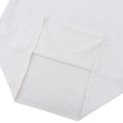 CELINE Cotton Logo T-Shirt White Size M