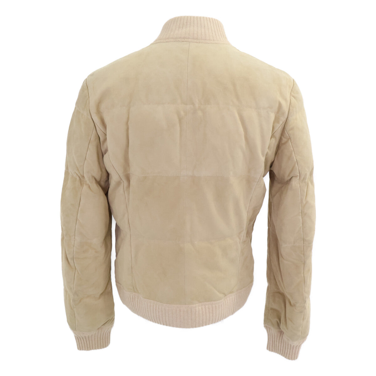 BRUNELLO CUCINELLI Suede Cashmere Lined Jacket Beige Size XS