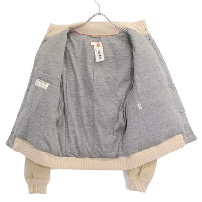 BRUNELLO CUCINELLI Suede Cashmere Lined Jacket Beige Size XS
