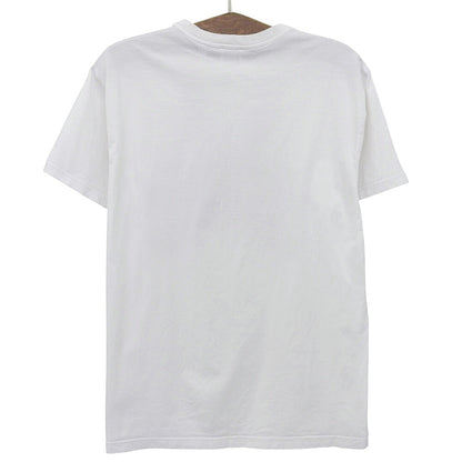 BURBERRY Cotton Rabbit Logo Tee White Size M