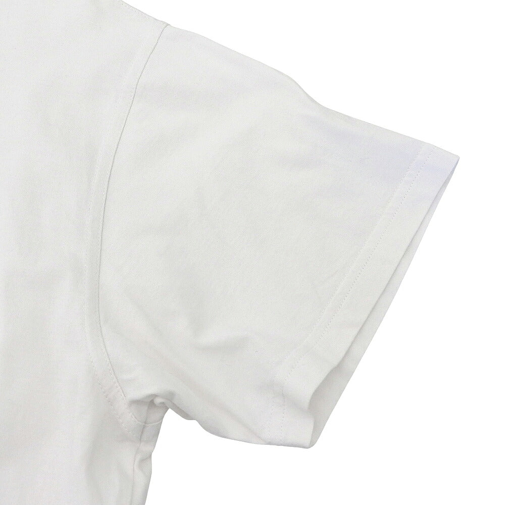 BURBERRY Cotton Rabbit Logo Tee White Size M