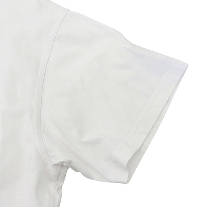 BURBERRY Cotton Rabbit Logo Tee White Size M