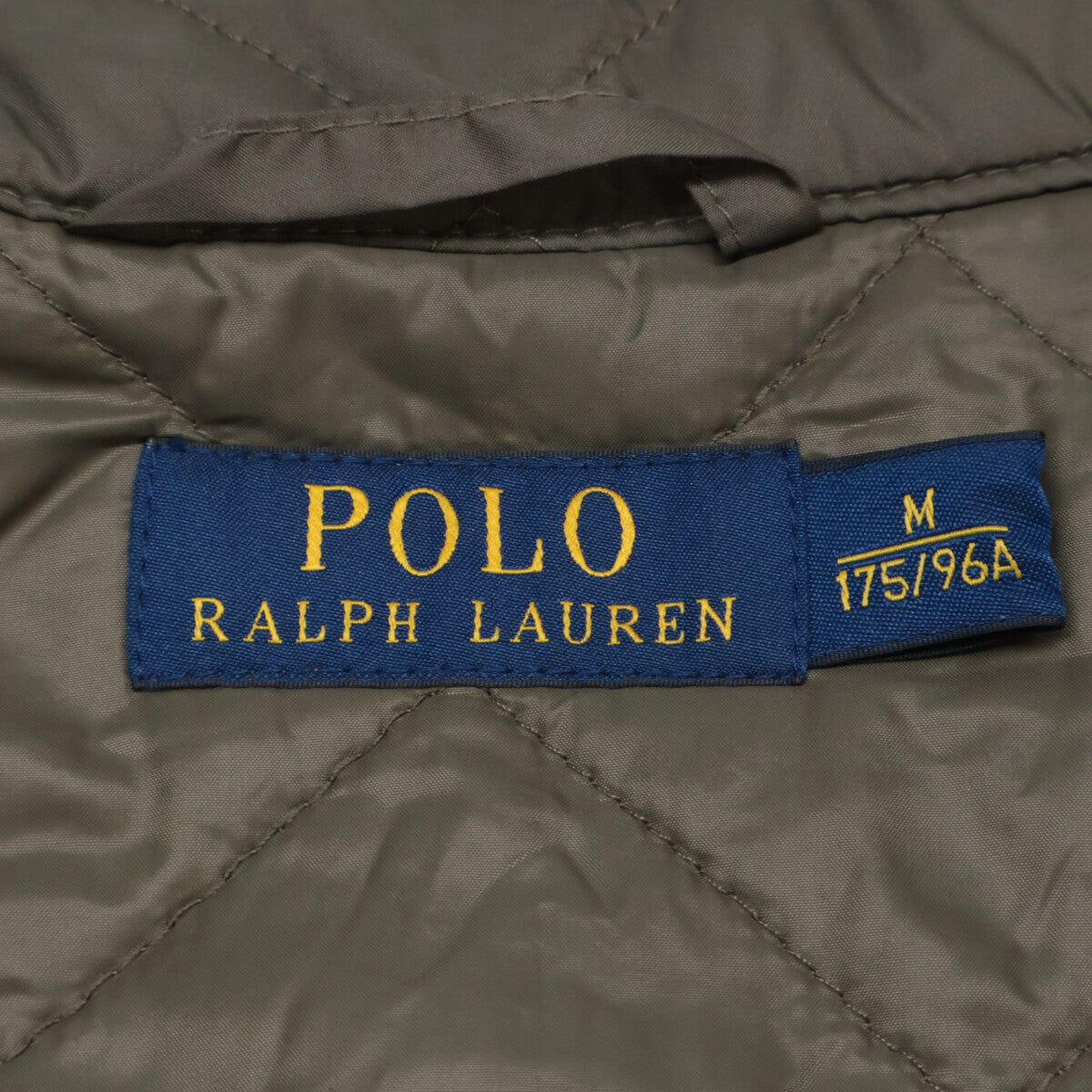 POLO RALPH LAUREN Khaki Quilted Liner Jacket Size Ⅿ