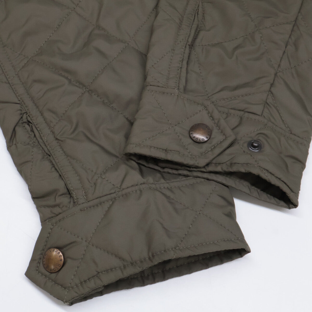 POLO RALPH LAUREN Khaki Quilted Liner Jacket Size Ⅿ