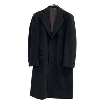 DOLCE&GABBANA Gray Wool Chester Coat Size M