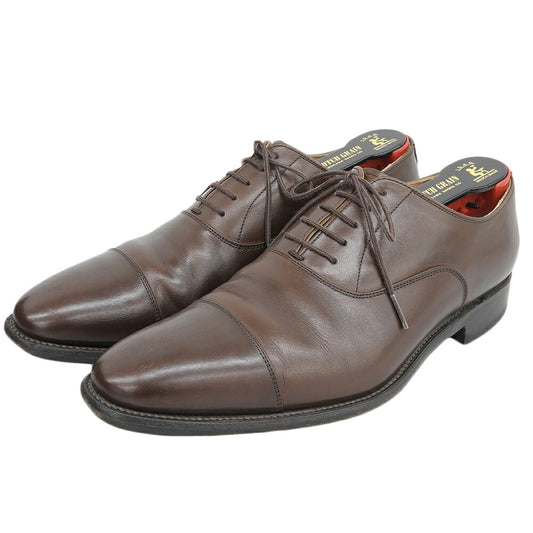 SCOTCH GRAIN Odessa Straight Tip Shoes Brown Size 24.5