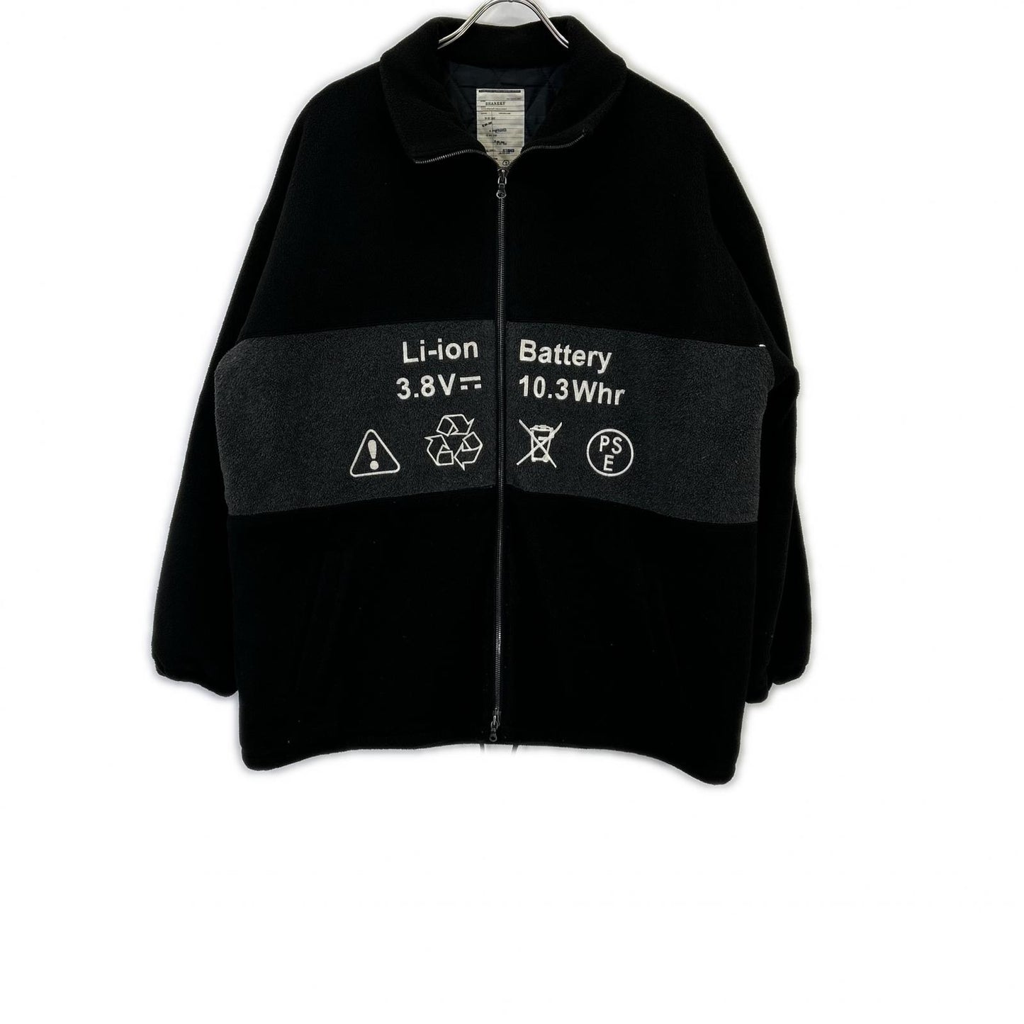 SHAREEF STUDIOUS Exclusive Black Stand Zip Blouson Size 1