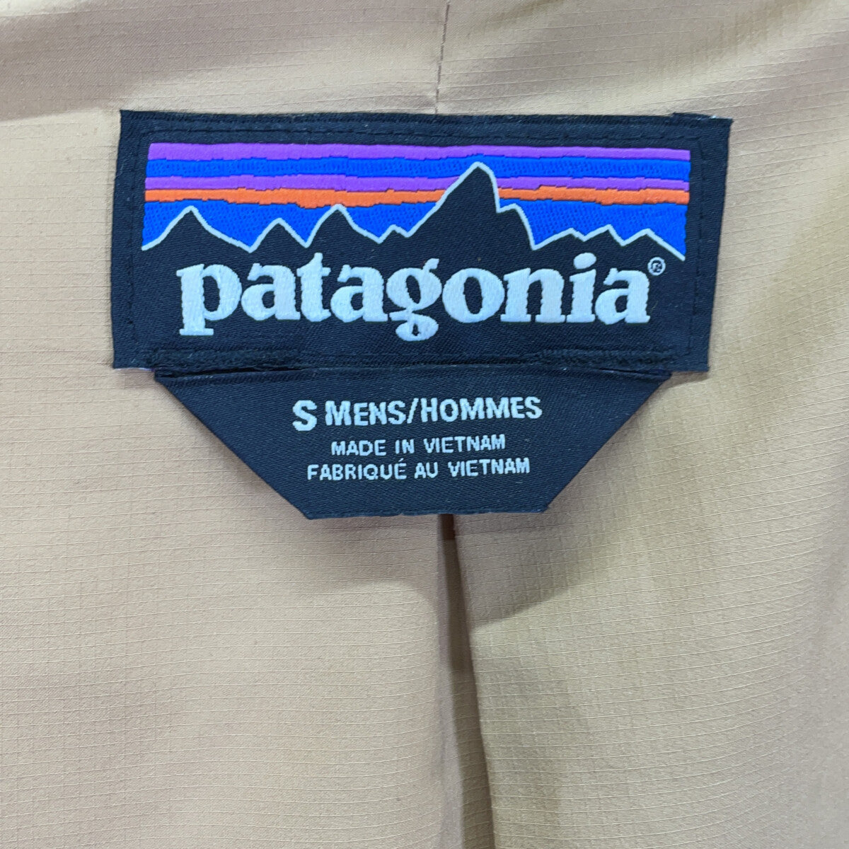 Patagonia FA19 Recycled High Pile Down Jacket Brown Size S