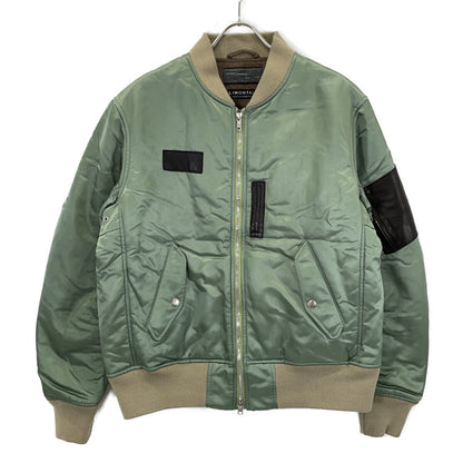 ACANTHUS Limonta MA-1 Bomber Jacket Sage Green Size L