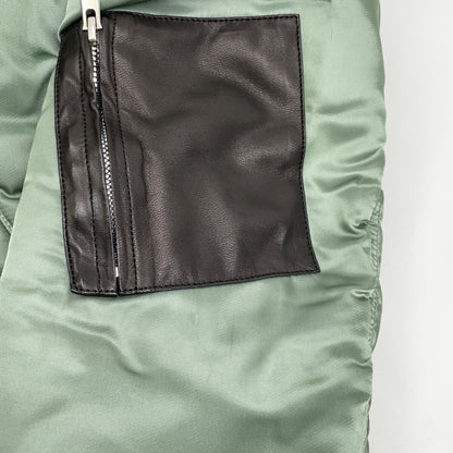 ACANTHUS Limonta MA-1 Bomber Jacket Sage Green Size L