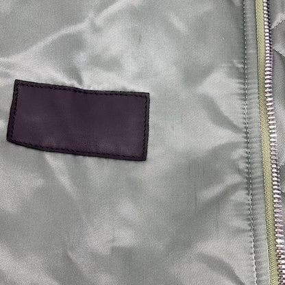 ACANTHUS Limonta MA-1 Bomber Jacket Sage Green Size L