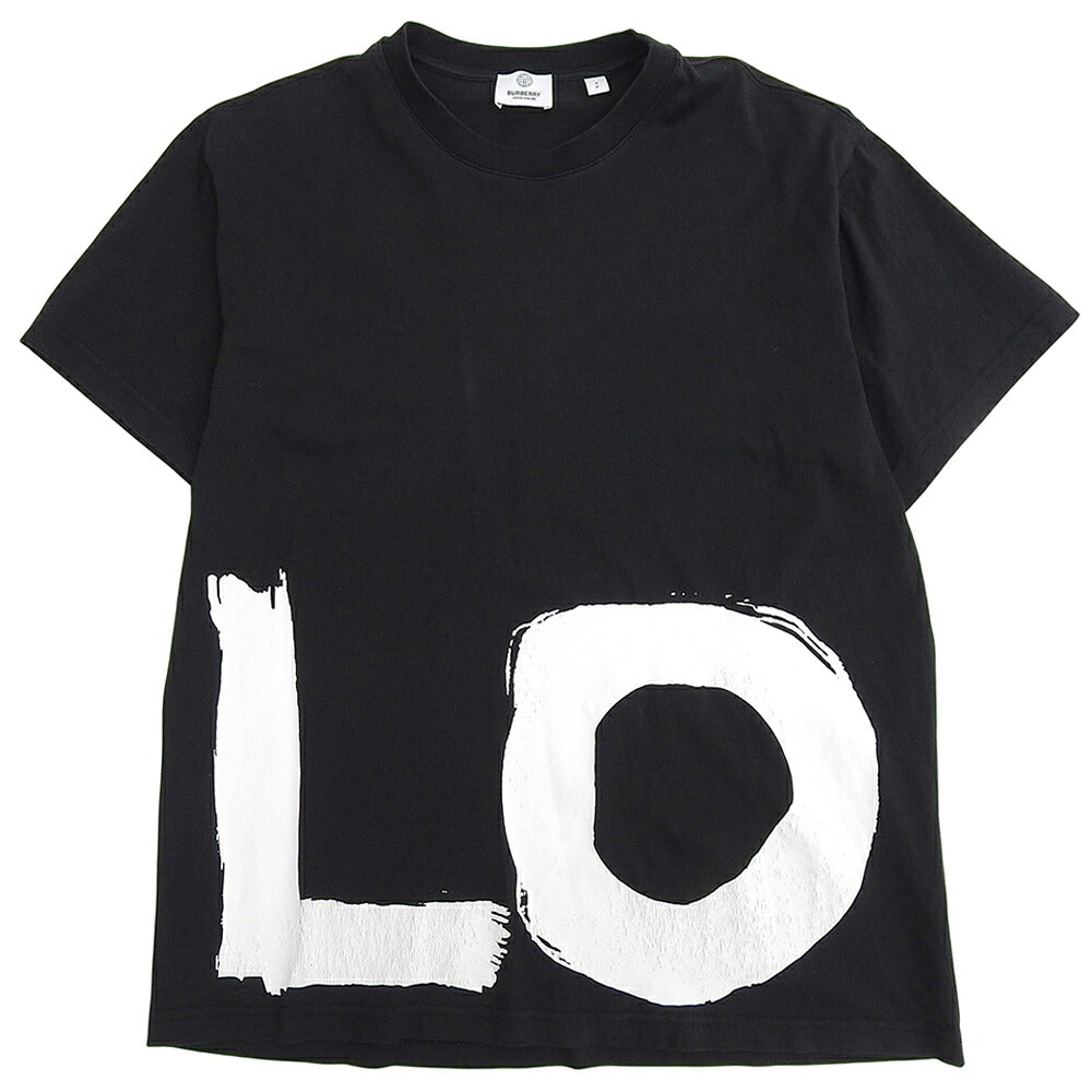 BURBERRY Carrick Love Print S/S T-Shirt Black 8037302 Size S