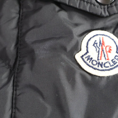 MONCLER BERRIAT Detachable Hood Nylon Jacket Black Size 0