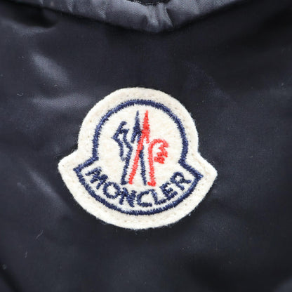 MONCLER BERRIAT Detachable Hood Nylon Jacket Black Size 0