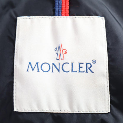 MONCLER BERRIAT Detachable Hood Nylon Jacket Black Size 0