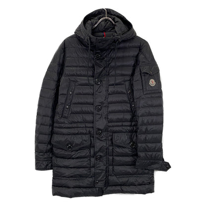 MONCLER BENJAMIN Nylon Down Coat Black Size 0