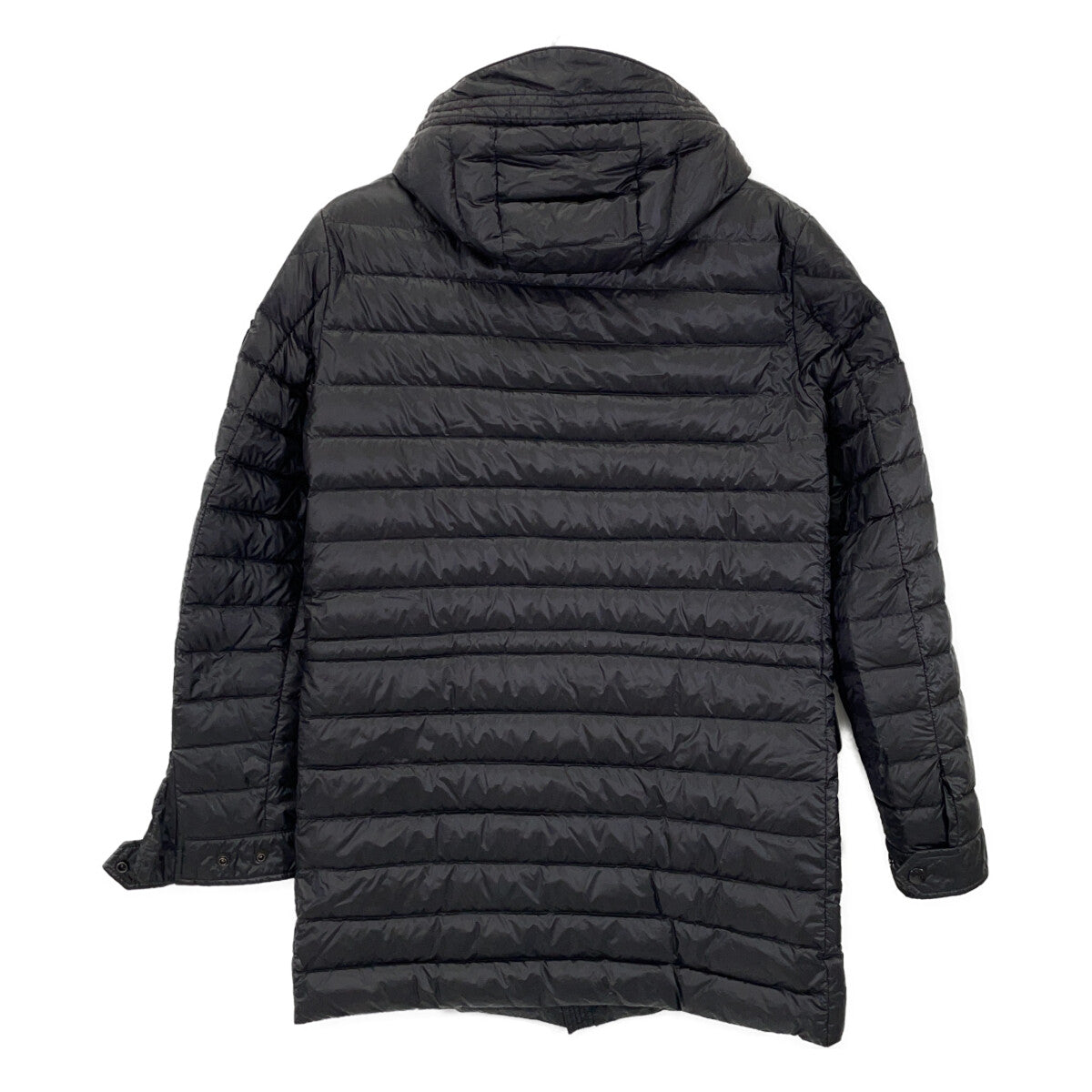 MONCLER BENJAMIN Nylon Down Coat Black Size 0