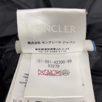 MONCLER BENJAMIN Nylon Down Coat Black Size 0