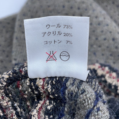 PENDLETON 90s USA Made Fair Isle Sweater Gray/Navy Size S