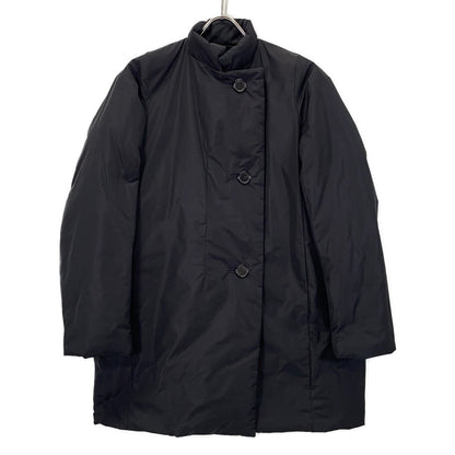 JILSANDER Black Polyester Down Peacoat Size L