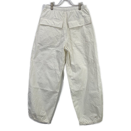 JILSANDER 24SS J21KA0147 Cotton Knee Pants White Size 46