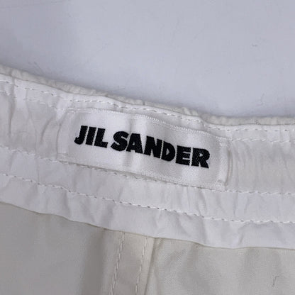 JILSANDER 24SS J21KA0147 Cotton Knee Pants White Size 46