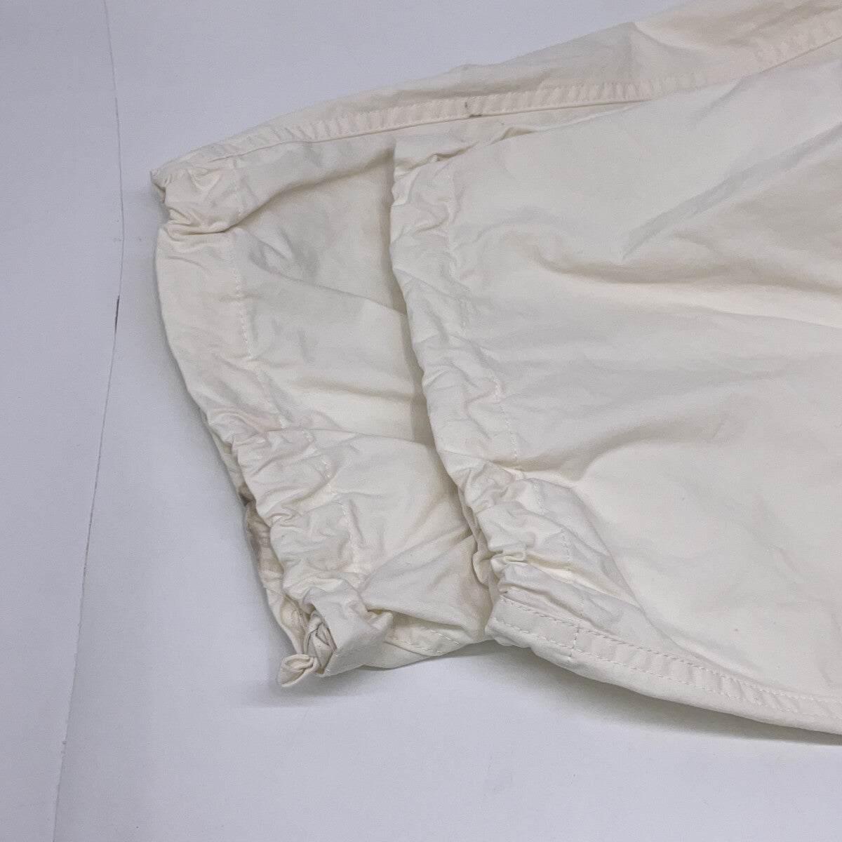 JILSANDER 24SS J21KA0147 Cotton Knee Pants White Size 46