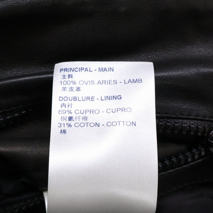 LOUIS VUITTON Monogram Flower Quilted Leather Jacket Size 50