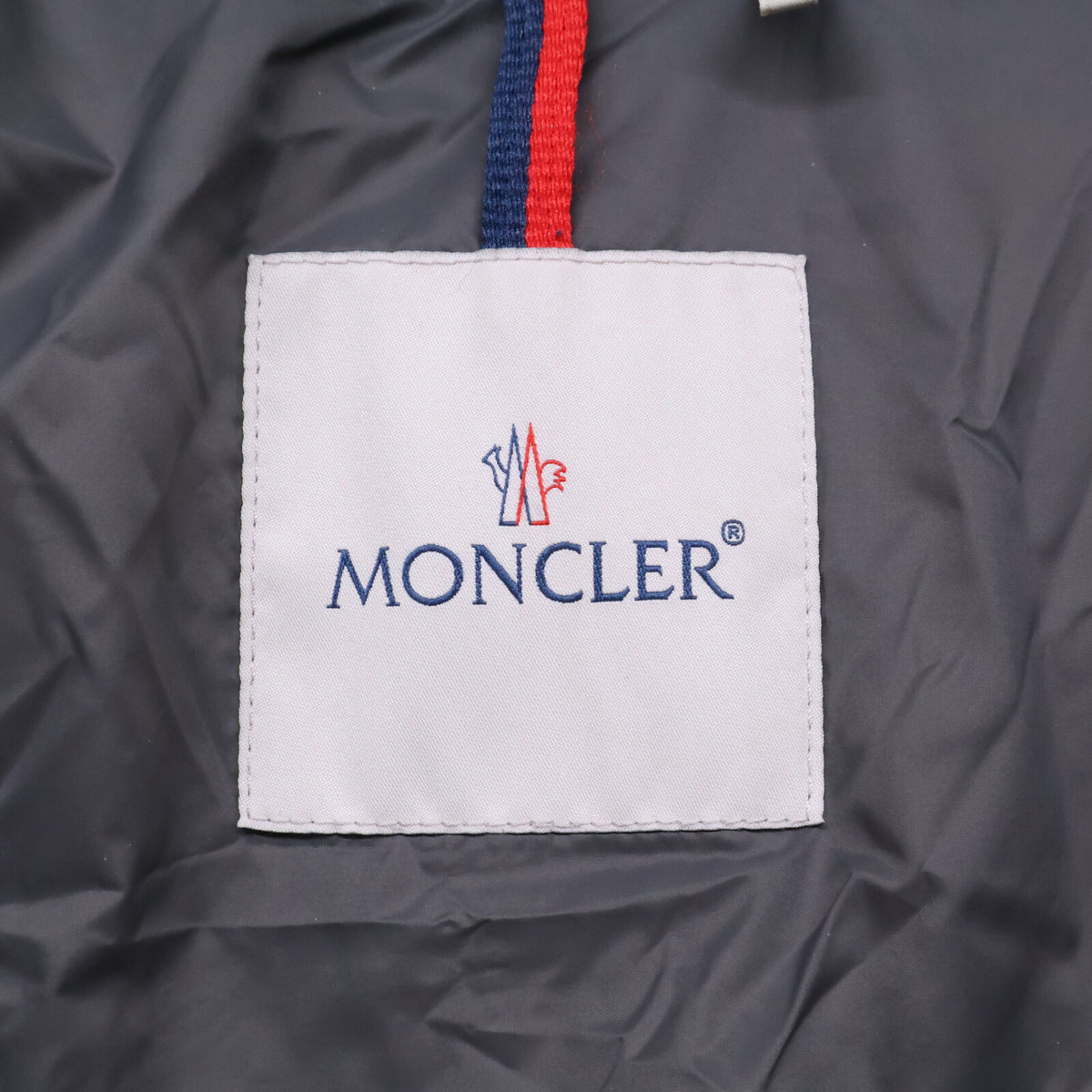 MONCLER Montgenevre Wool Hooded Down Jacket Gray Size 4