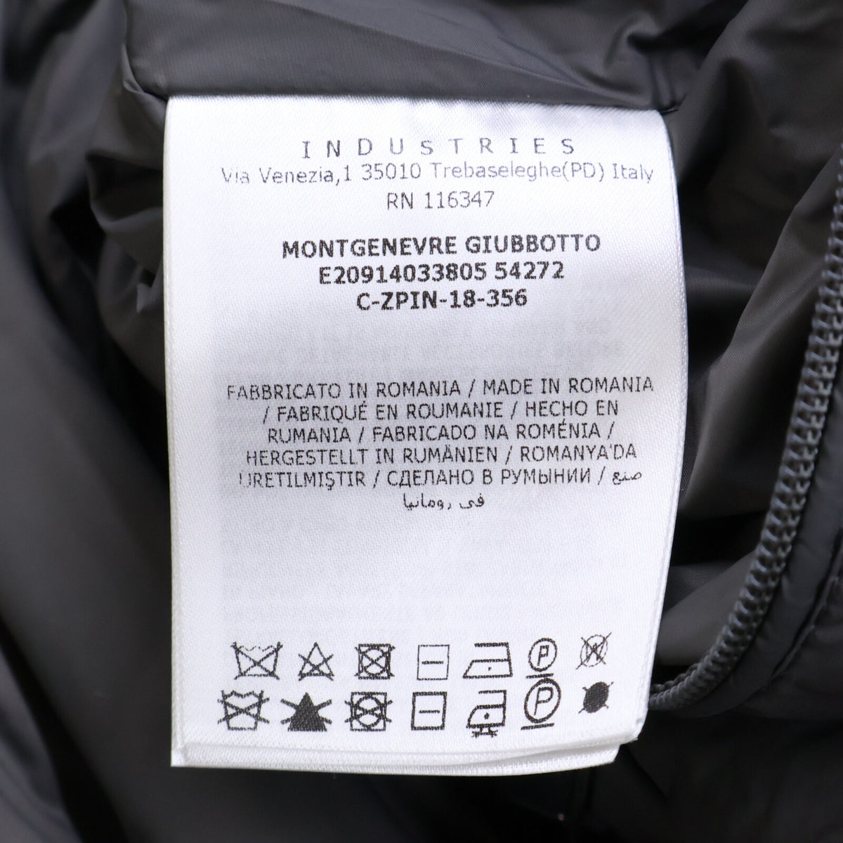 MONCLER Montgenevre Wool Hooded Down Jacket Gray Size 4