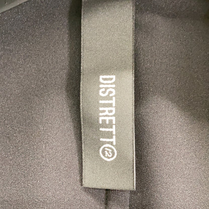 DISTRETTO12 FPU GA1559 Lycra Stretch Jacket Black Size 48