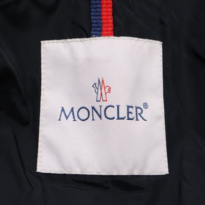 MONCLER CLUNY Fur-Trim Hooded Down Jacket Black Size 2