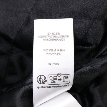 Supreme 24FW Veritas Wool Varsity Jacket Black/White Size M