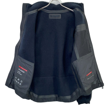 PRADA SPORT '20 Recycled Fleece Technical Jacket Navy
