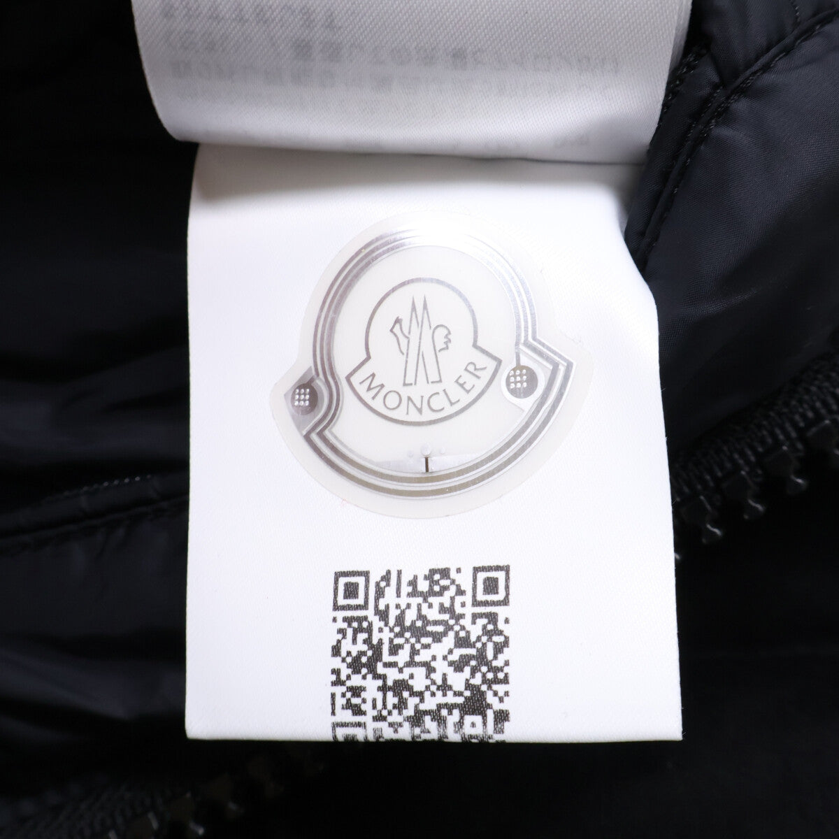 MONCLER MONTGENEVRE Wool Hooded Down Jacket Black Size 0